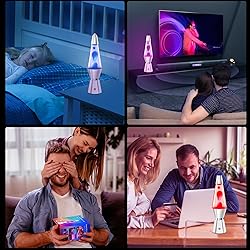 17 Colors Changing LED Liquid Motion Lamps with