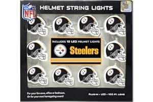 Party Animal NFL Pittsburgh Steelers LED Helmet String Lights
