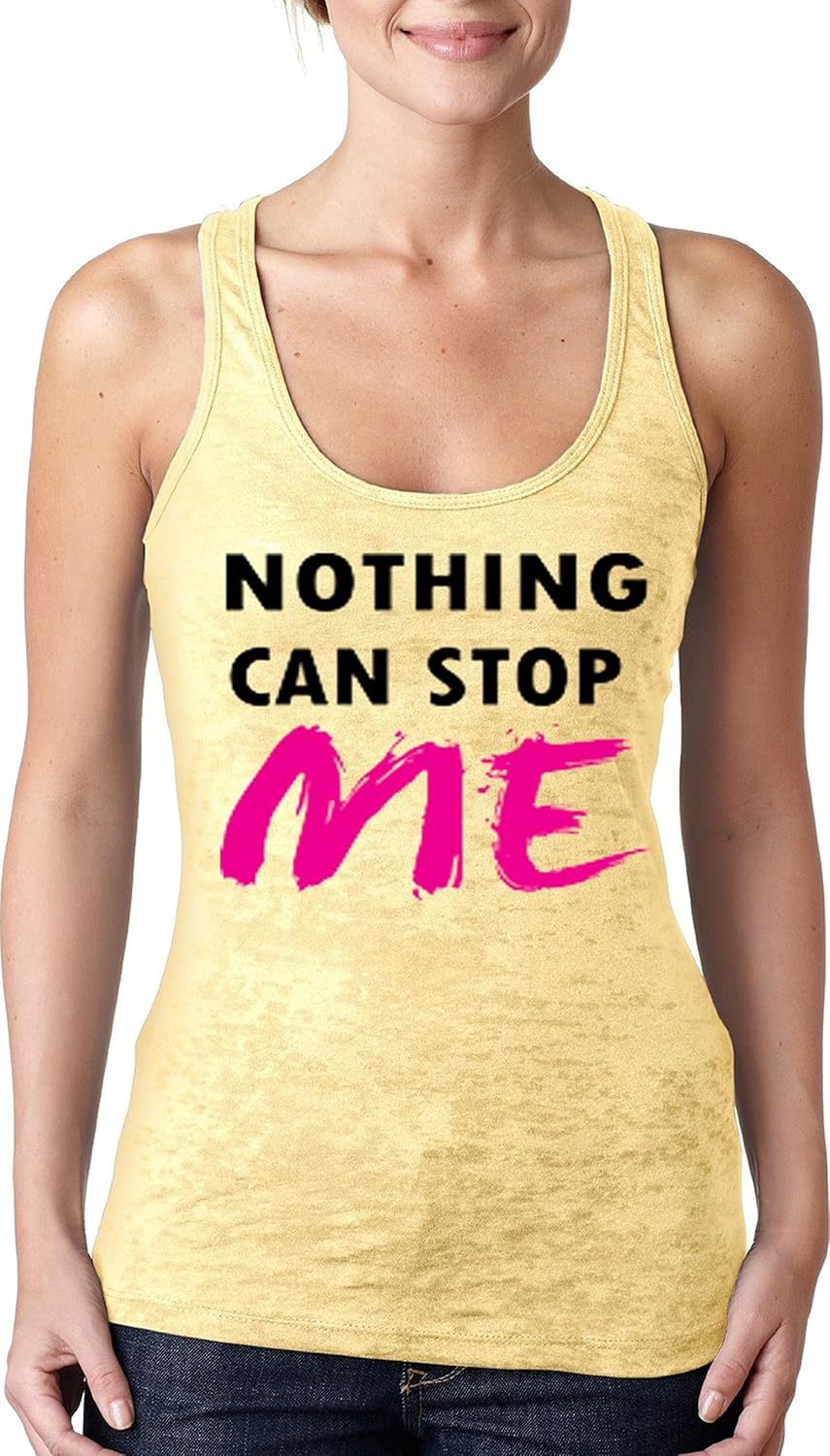 Amazon.com: Manta Womens Get Sweaty Burnout Racerback Yoga ...