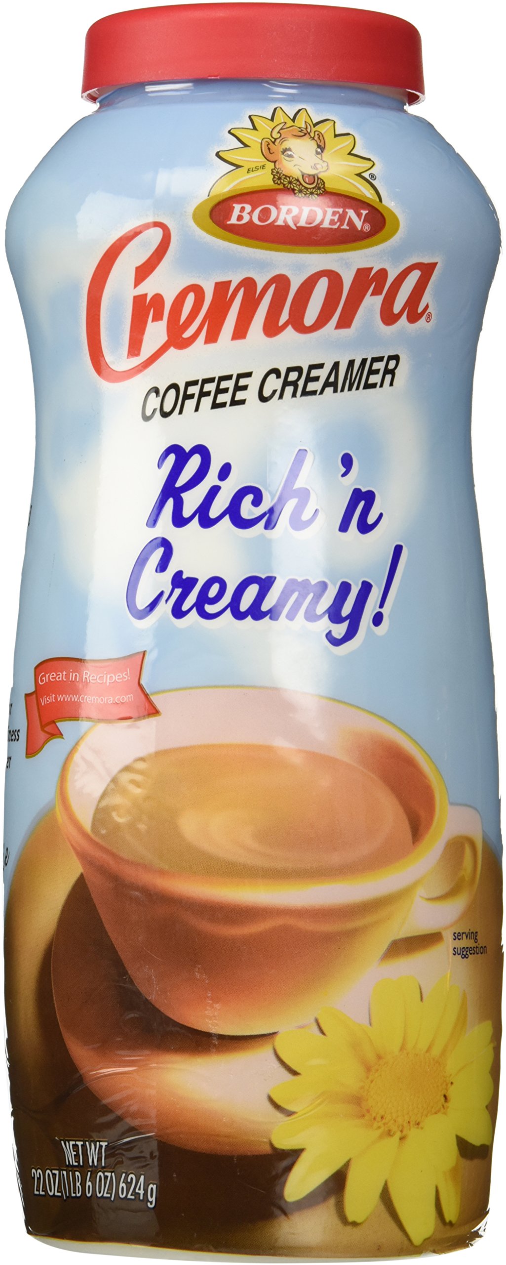 Borden, Cremora, Non Dairy Creamer, 22oz Container (Pack of 2) Amazon