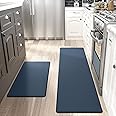 Amazon.com: DEXI Navy Blue Kitchen Rugs and Mats Cushioned Anti Fatigue ...