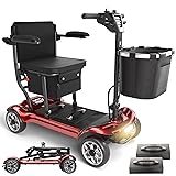43lb Lightweight Mobility Scooter for Adults