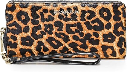 michael kors leopard print wallet