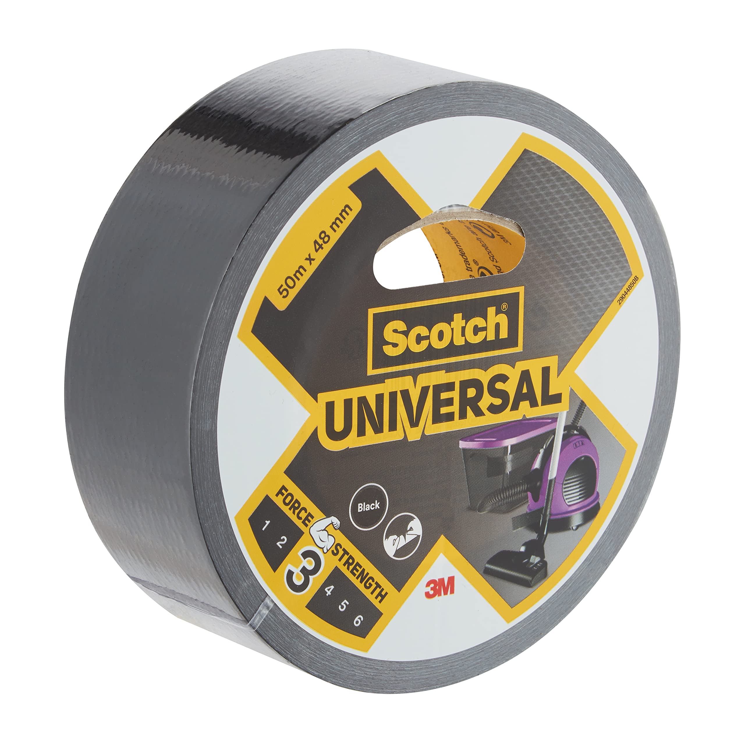 Scotch Duct Unv Black 50mx48mm