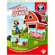 Orchard Toys Farmyard Families – Juego De Emparejamiento De Animales De Granja Y Sus Bebés, Incluye Granero 3D, 30 Tarjetas Gruesas, 4 Formas De Jugar, Para Niños De 2 A 5 Años