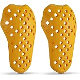 Surlim CE Level 2 Motorcycle Armor Inserts for Jackets and Riding Pants | CE Level 2 Impact-Reactive Armor with Airflow Channels for Back, Chest, Shoulder, Elbow/Knee and Hip Protector Pockets
