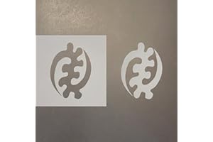 HANDMADE Gye nyame Reusable Mylar Stencil - Art Craft Supplies New Sizes (4")