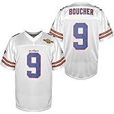 PHM Men The Waterboy 9 Bobby Boucher 50th Anniversary Movie Mud Dogs Bourbon Bowl Football Jerseys Stitched S-XXXL