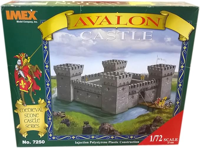 Avalon Castle 1/72 Plastic Model Kit by IMEX Amazon.co.uk Toys & Games