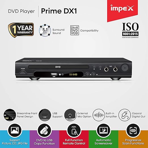 5.1 dvd player with inbuilt amplifier