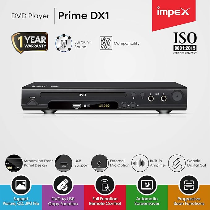 5.1 dvd player with bluetooth