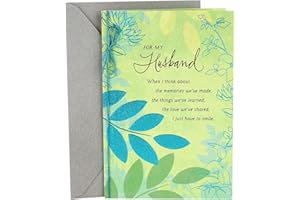 Hallmark Romantic Father's Day Card for Husband (Sweet and Good Man) (529FFW9512)