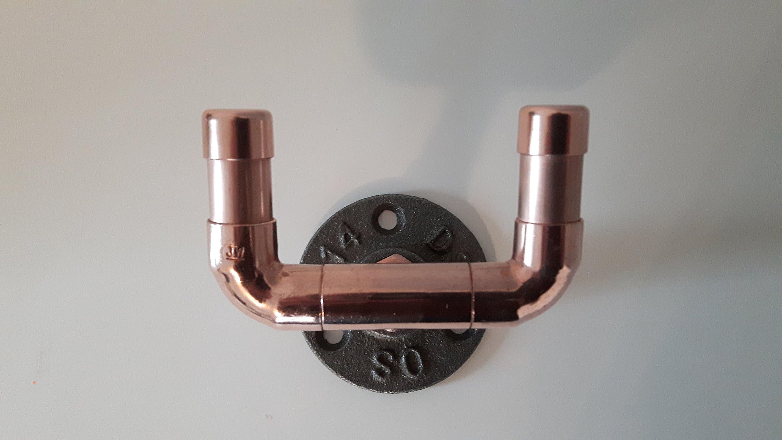 Modern Double Coat Hook | Wall Hook | Industrial Steampunk | Bathrobe | Towel | Bathroom | Coathook | Handmade