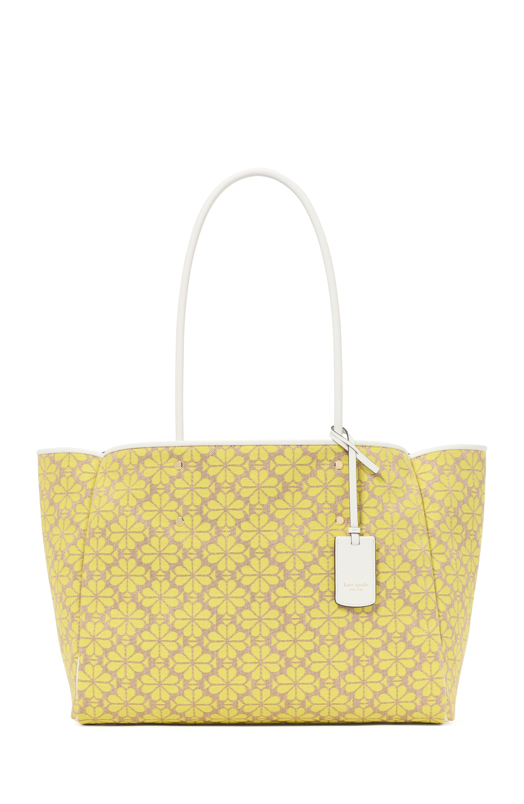 kate spade new york Spade Flower Jacquard Spade Flower Jacquard Large Everything Tote