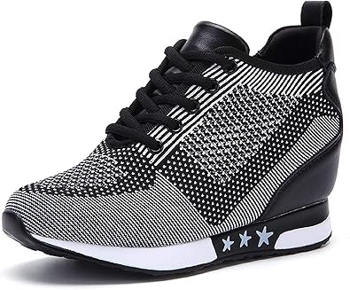 white high platform sneakers