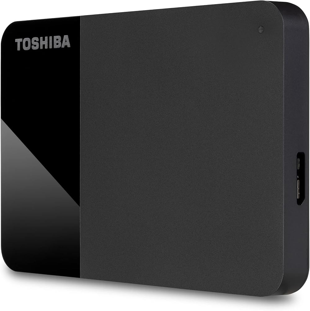 Toshiba Canvio Ready 1TB External HDD USB 3.2 Gen 1 Black HDTP310EK3AA