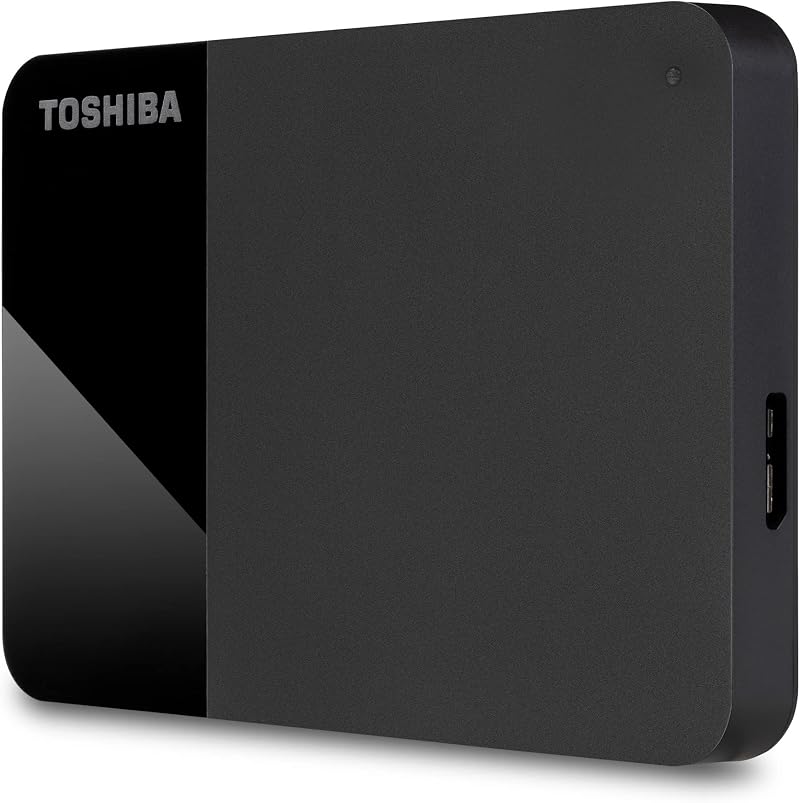 Toshiba Canvio Ready 1TB External HDD USB 3.2 Gen 1 Black HDTP310EK3AA