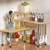 ZHWS Kitchen Countertop Organizer Spice Rack for