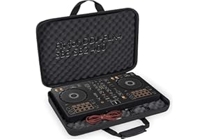ITHWIU Lightweight Molded Hard Storage Case Fits for DDJ-FLX4 / DDJ-400 / DDJ-SB3 SB2 or DDJ-RB 2-Channel Controller