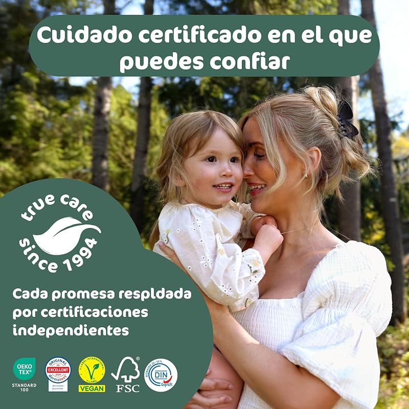 BioEmbrace Pañales para Bebé, Talla 4 (7–18kg), 88 unidades