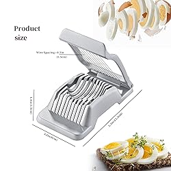 Egg Slicer for Hard Boiled Eggs, LCCOWOT Heavy Duty