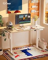 ErGear Electric Standing Desk 100x60cm Adjustable 72-118cm 4 Memory view 2
