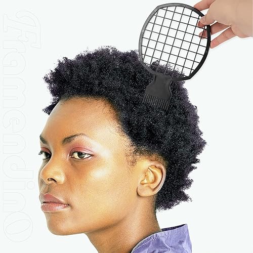 Framendino, Afro Twist 2-in-1 Weave Dreadlocks Coil Pick Comb for