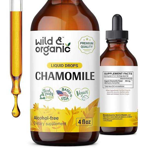Amazon.com: Chamomile (Certified Organic) - 450 mg (100 Capsules 