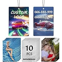 Custom Funny Car Air Fresheners Rearview Mirror Ornament