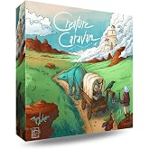 Red Raven Games Creature Caravan Adventure Board Game | Epic Adventure Tableau-Building Board Game of Traveling, Trading &amp; Battling Ember Zombies Across Arzium