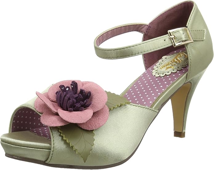 Joe Browns Women's Corsage Vintage Occasion Shoes Ankle Strap Pumps