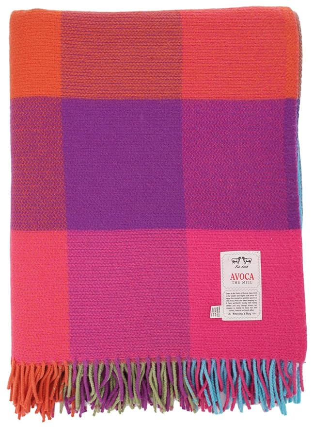 Avoca Cashmere Blend Large Throw, 72" x 56" Amazon.co.uk Kitchen & Home