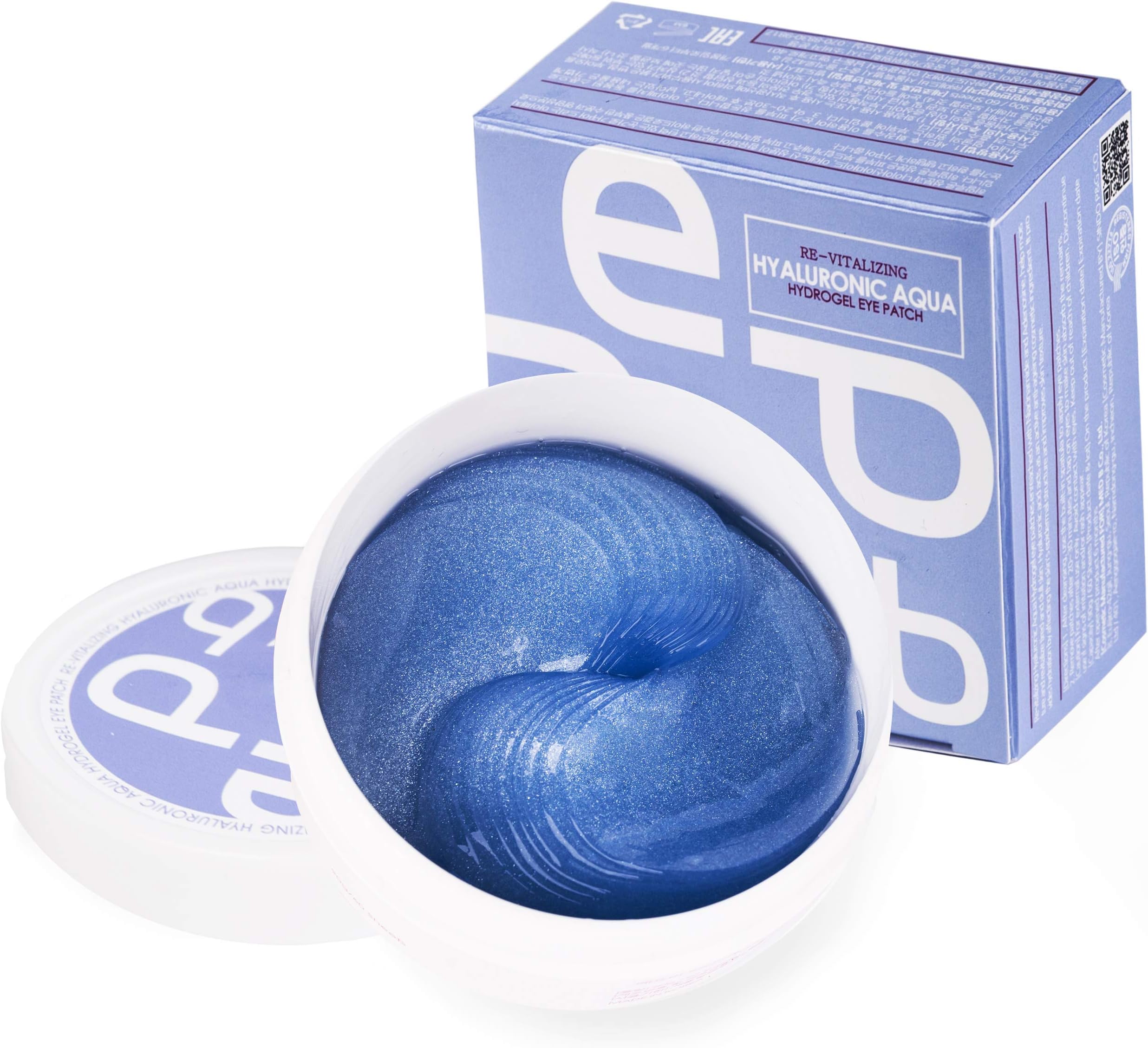 Korean Under Eye Patches Eye Masks For Dark Circles And Puffiness with Hyaluronic acid eye wrinkle patches moisturizing eye gel pads for eye bags fine lines treatment 30 pairs 60 pcs [MED B]
