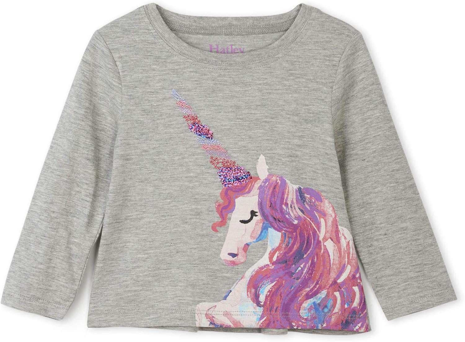 Hatley Baby Girls Long Sleeve Graphic Tees: Clothing