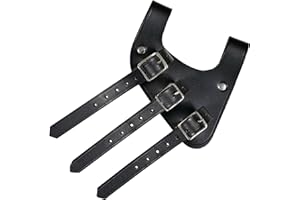 Mythrojan Renaissance Leather Sword Frog LARP Costume Accessory Rapier Knight Sword Belt