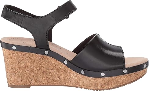 clarks women's annadel clover wedge sandal