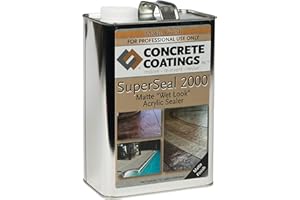 CC CONCRETE COATINGS Concrete Coatings SuperSeal 2000 Matte (1-Gallon)