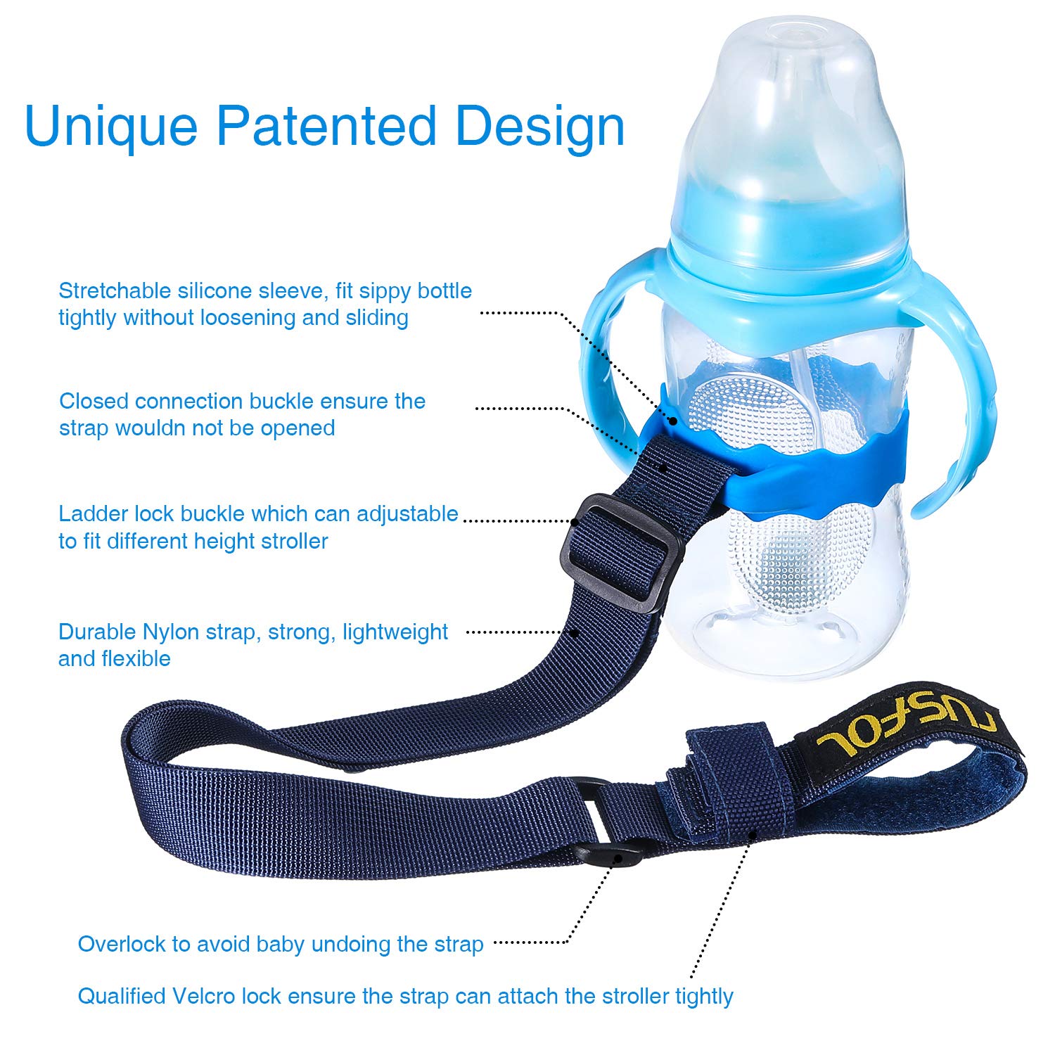 bottle strap for stroller