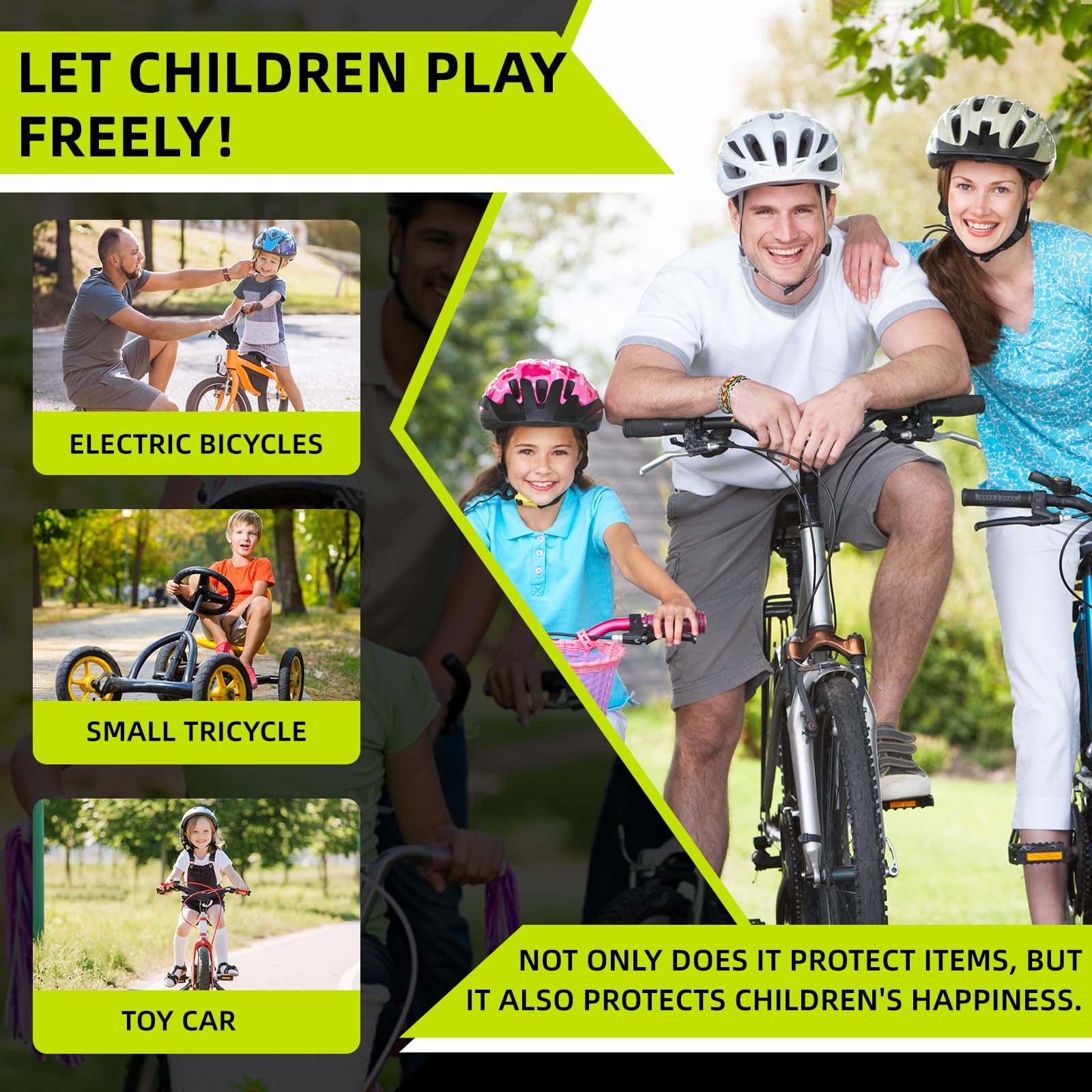 SPGOOD Fahrradschloss mit Zahlen für Kinder(10 x 650MM),Anti-Diebstahl Kabelschloss Code Kombination,Fahrrad Zahlenschloss für Mädchen Jungen,Fahrrad Zubehör Kinder Fahrrad Schloss (Rosa) 7