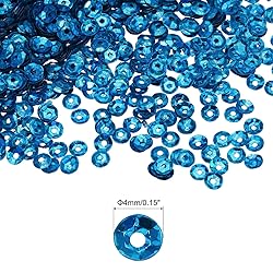 MECCANIXITY Loose Sequins 4MM Cup Sequins