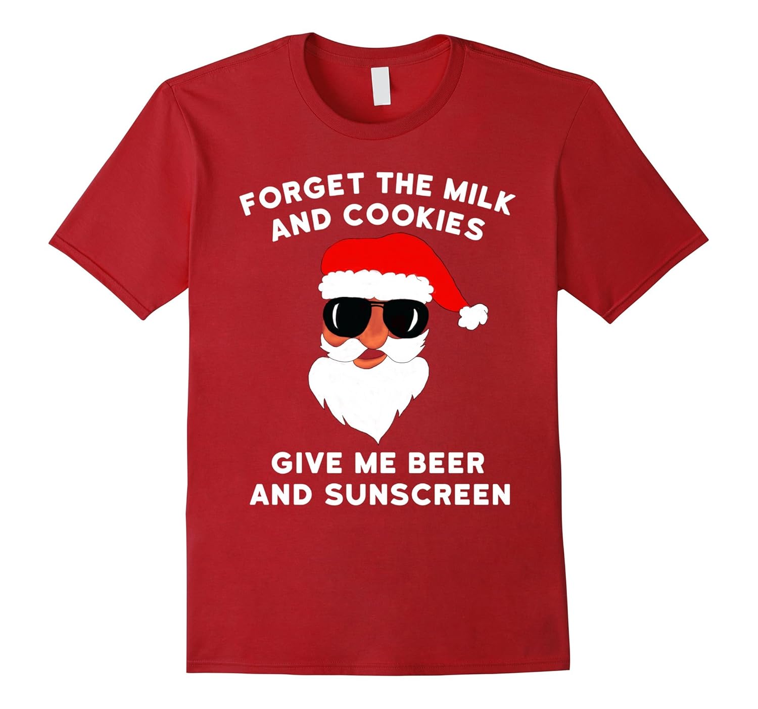 Funny Christmas Drinking T-Shirt for Xmas Beach Vacations-Rose