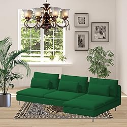 Custom Made Soderhamn Sectional Couch Velvet