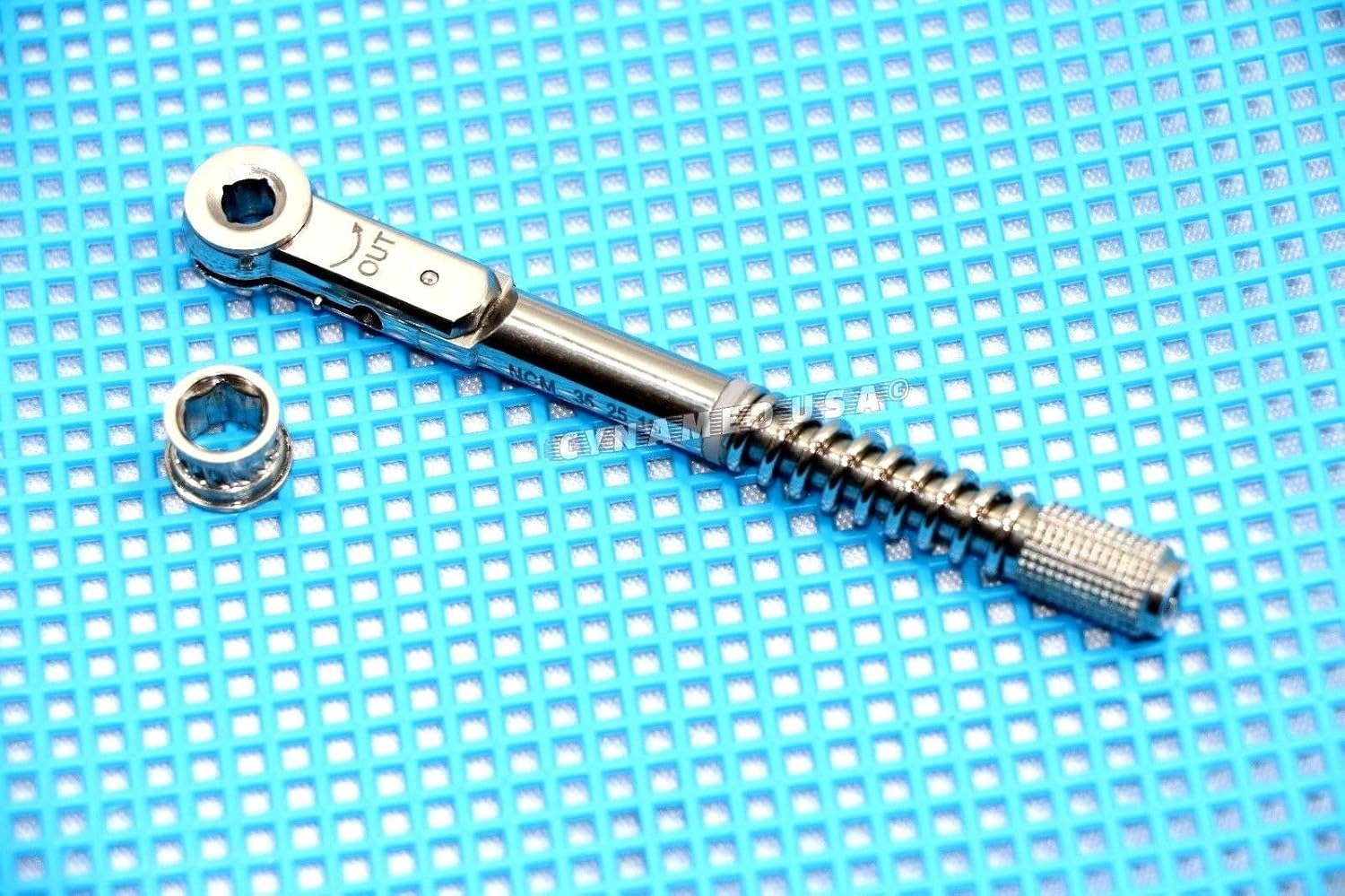 GERMAN Universal Dental Implant Torque Wrench Ratchet 1040