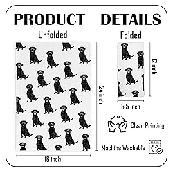 Yorhifa Black Labrador Retriever Dog Kitchen Dish