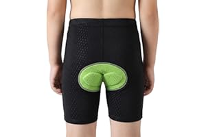 IAGUSOT Kids Padded Bike Shorts Boys Girls Balance Bike Youth Compression Tight Cycling Underwear Shorts