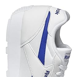 Reebok Rewind Run Sneaker, White/Court Blue/True Grey