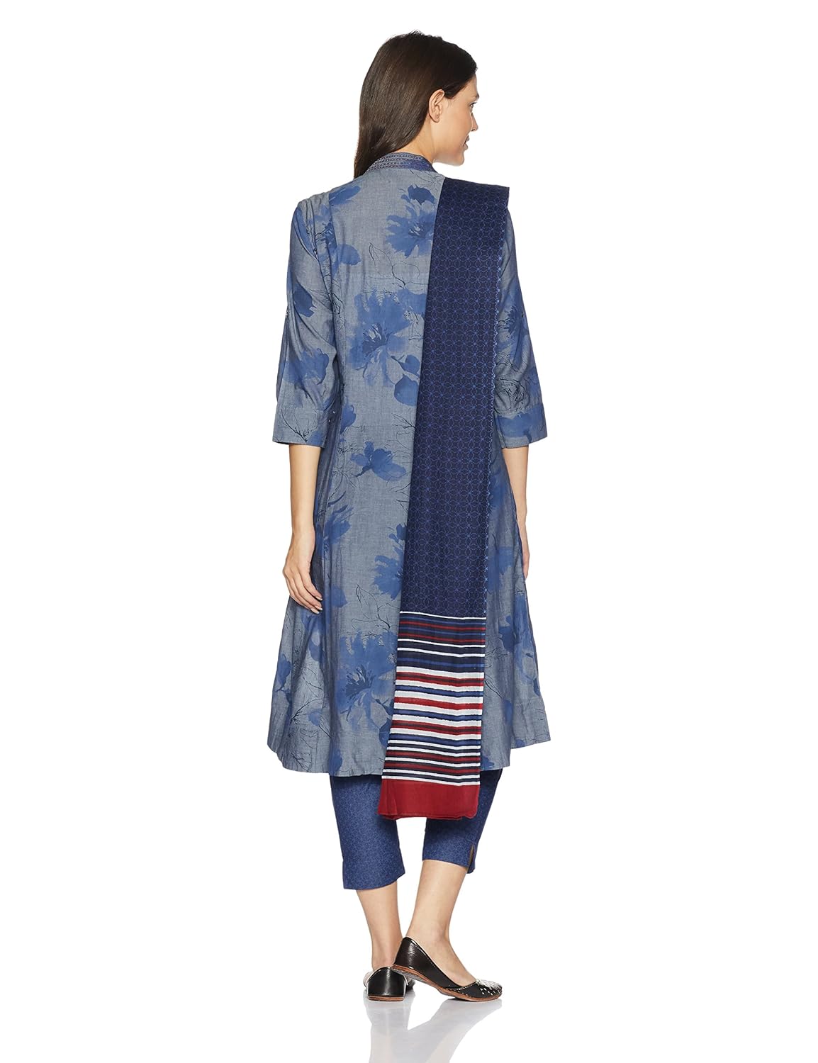 biba women's anarkali salwar suit