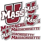 Desert Cactus University of Massachusetts Sticker Massachusetts Minutemen Vinyl Decal Laptop Water Bottle Car Scrapbook Sheet (Type 1-1)