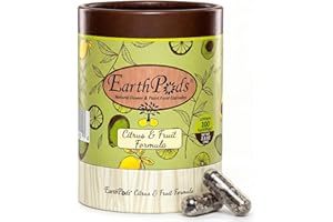 EarthPods Premium Fruit & Citrus Plant Food – Easy Organic Fertilizer Spikes – 100 Capsules – Boost Bloom, Fruit Flavor, Root