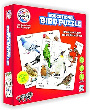 Educational Birds Puzzle